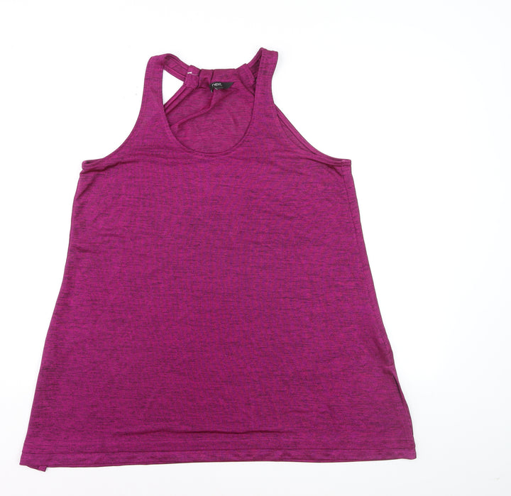 Next Women's Purple Racerback Tank Top Size 12 Activewear