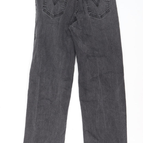 Levi's Women's Grey Ribcage Straight High Rise Jeans Size 26