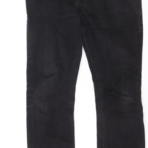 LTB Mens Black Slim Straight Jeans W34 L32 Stretch Denim