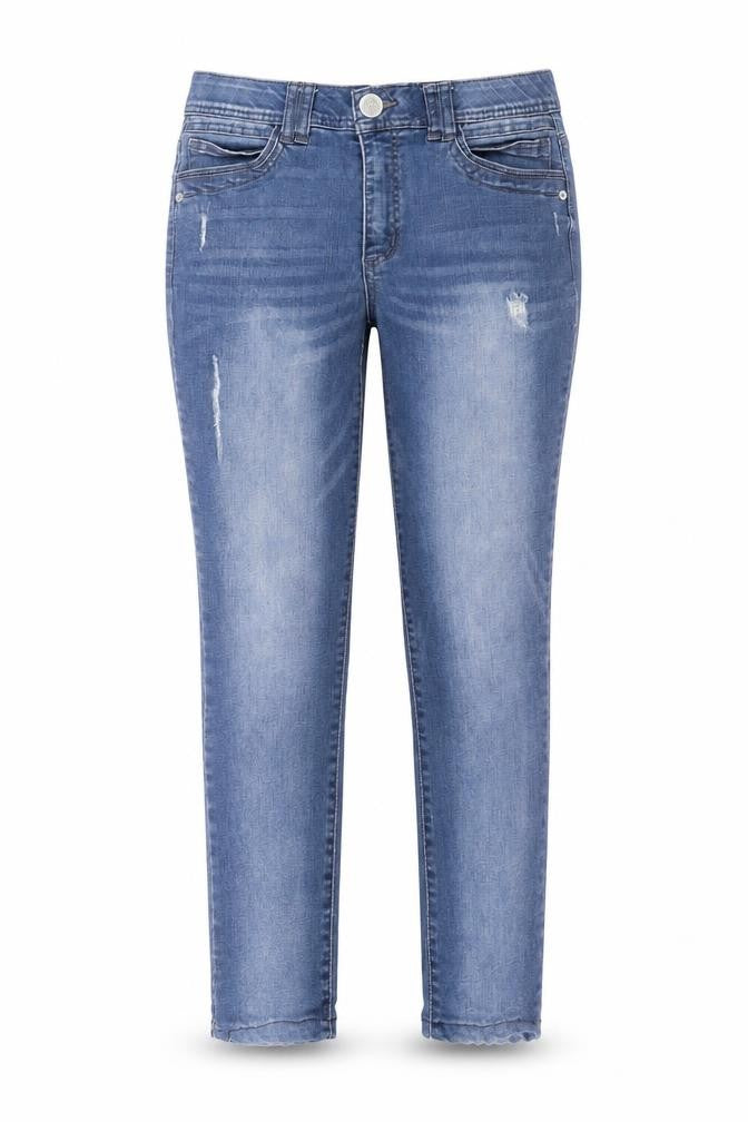 Democracy Womens Blue Size 10 Mid Rise Skinny Stretch Jeans