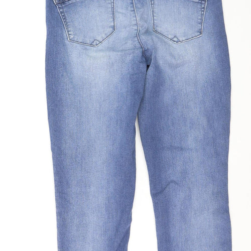 Democracy Womens Blue Size 10 Mid Rise Skinny Stretch Jeans
