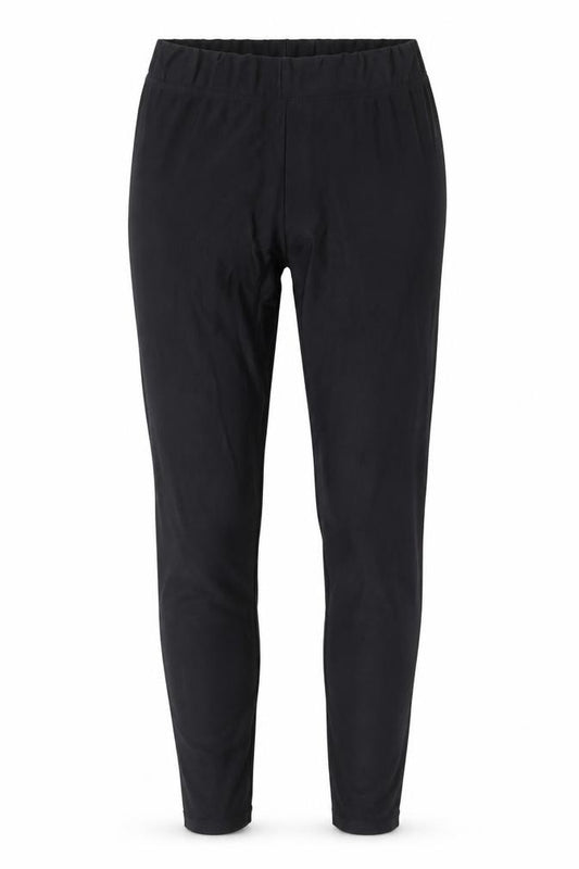 Bershka Womens Black S Mid Rise Stretch Jersey Leggings