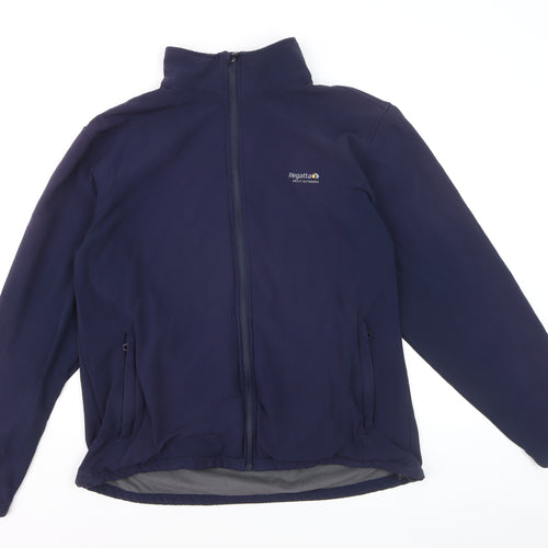Regatta Men's Navy Softshell Windbreaker Jacket XL