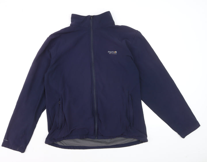 Regatta Men's Navy Softshell Windbreaker Jacket XL