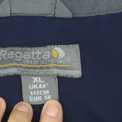 Regatta Men's Navy Softshell Windbreaker Jacket XL