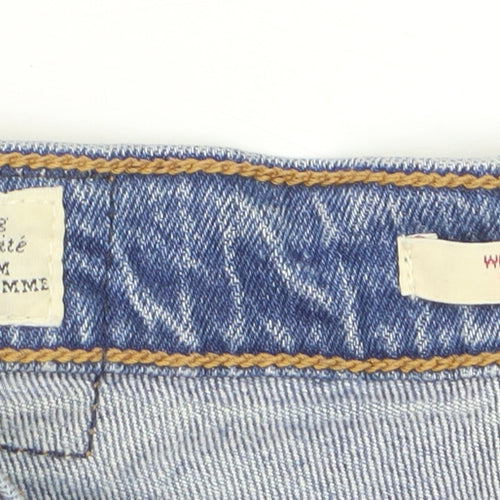Levi's Women's Blue Wedgie Straight High Rise Jeans Size 24