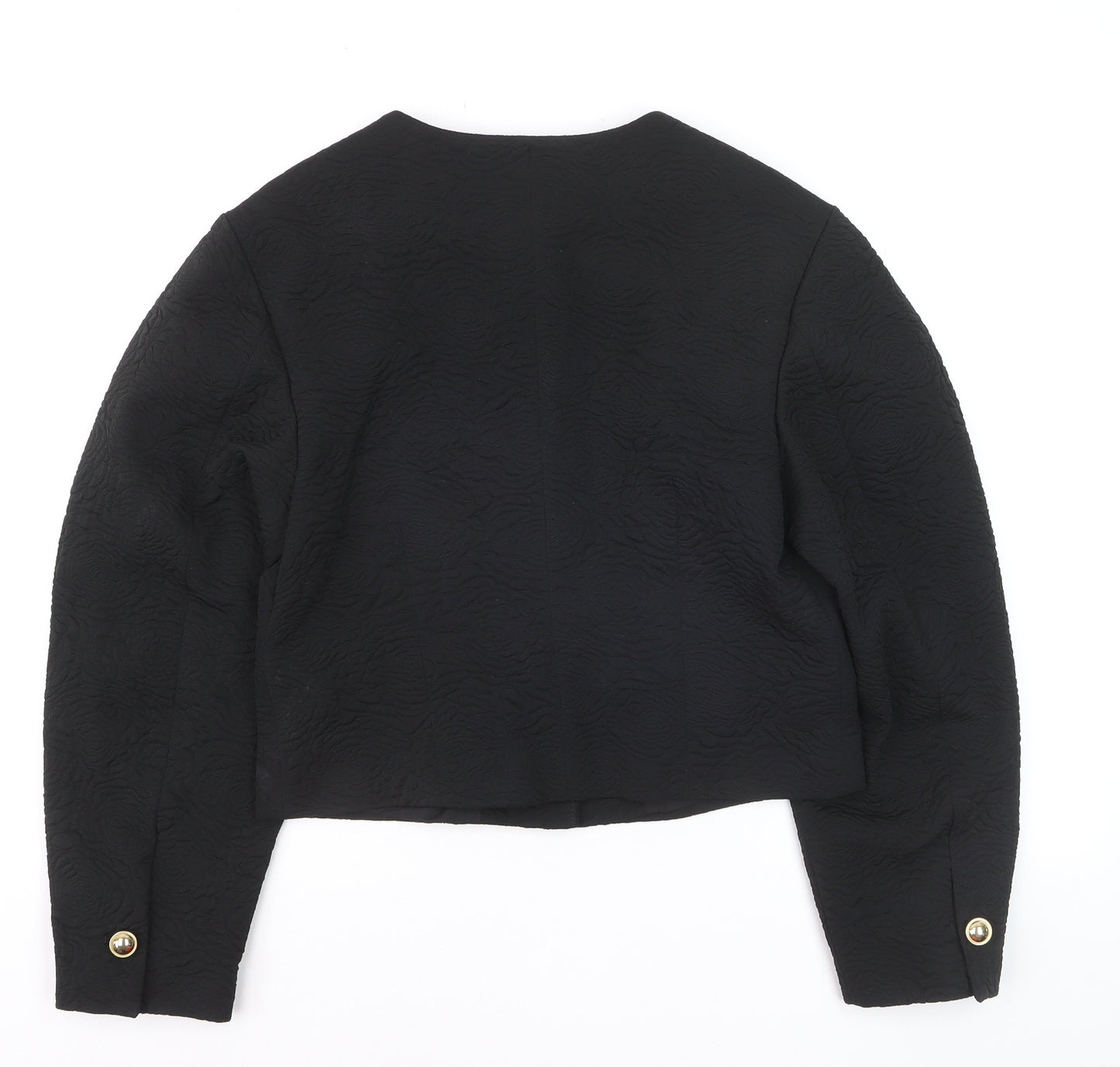 Marks and Spencer Women’s Black Size 10 Button Cardigan Jacket