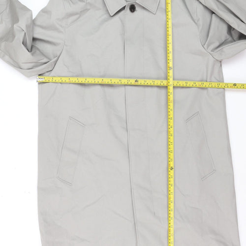 Marks and Spencer Women’s Grey Long Trench Coat Size L
