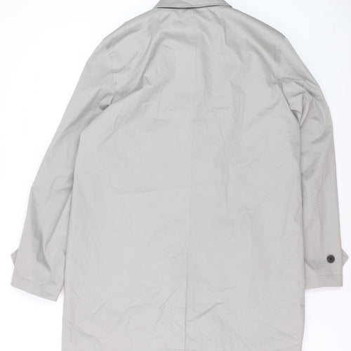 Marks and Spencer Women’s Grey Long Trench Coat Size L