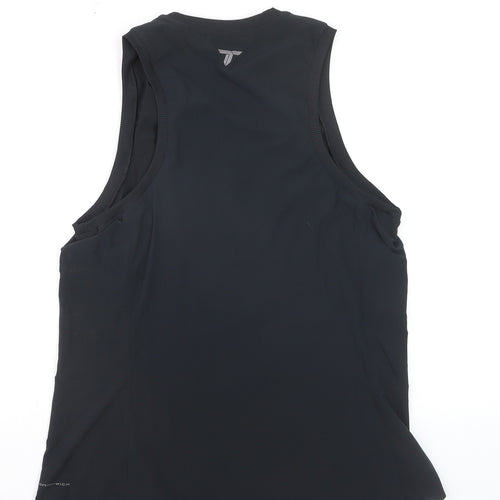 Columbia Women Black Tank Top L Sleeveless Quick Dry Sportswear