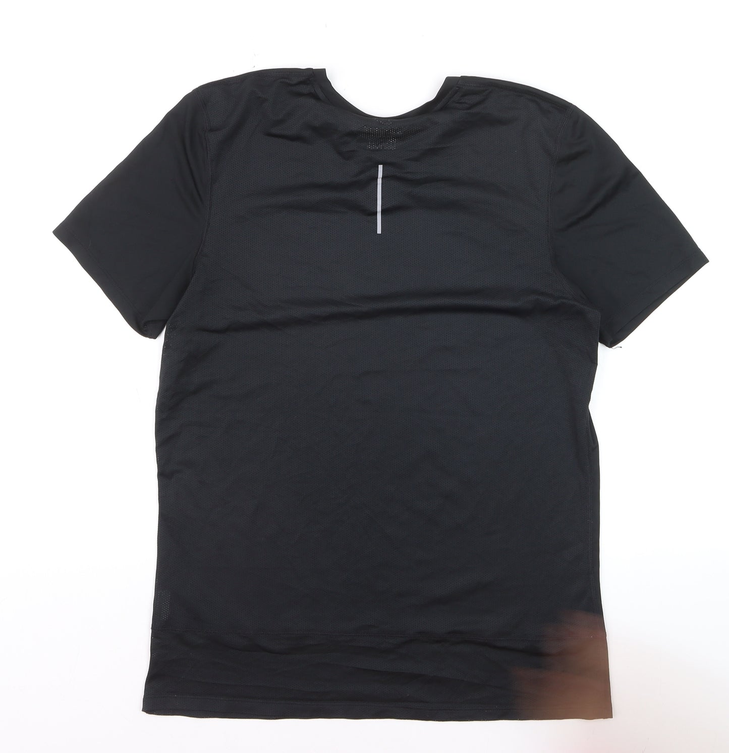 Nike Women’s Black Dri-FIT Running T-Shirt M Lightweight Athletic Top