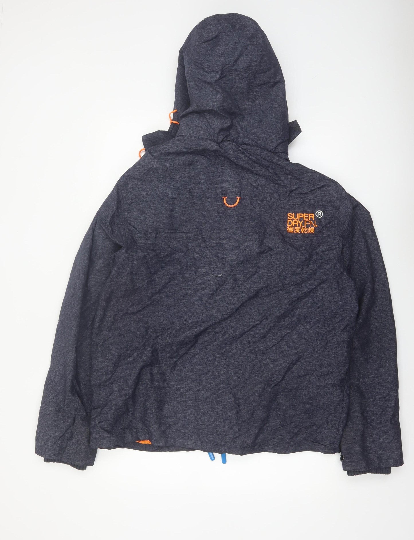 Superdry Men's Blue 2XL Original Windcheater Hooded Jacket