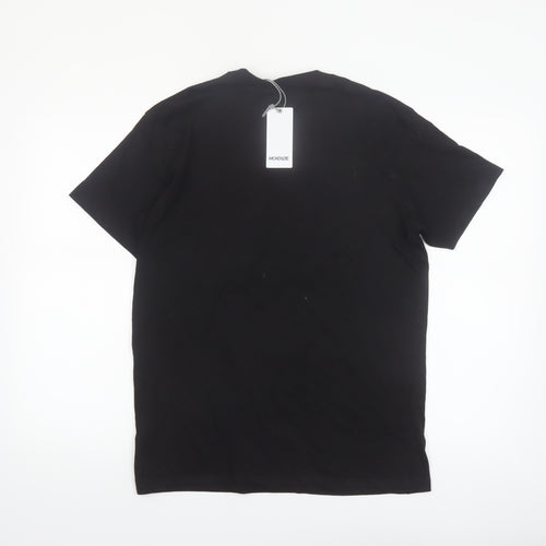 McKenzie Men's Black Graphic Cotton Short Sleeve T-Shirt Size S