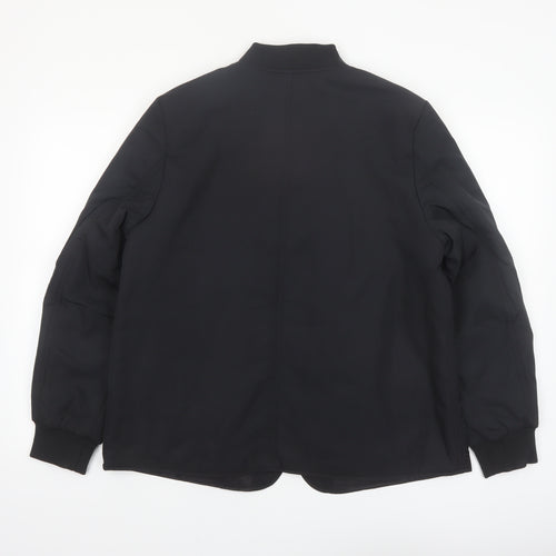 Marks and Spencer Women's Black Bomber Jacket Size 14 Stormwear