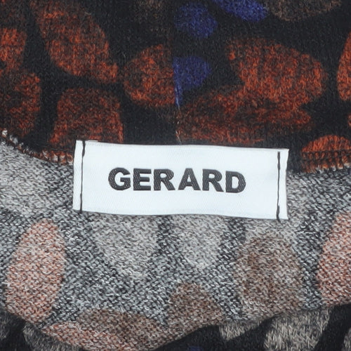 Gerard Women’s Multicoloured Cowl Neck Pullover Jumper Size 16
