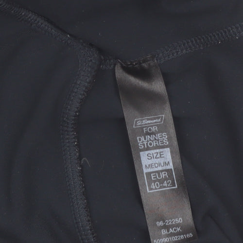 Dunnes Stores Women’s Black Ankle Leggings Size 14 Stretch Activewear