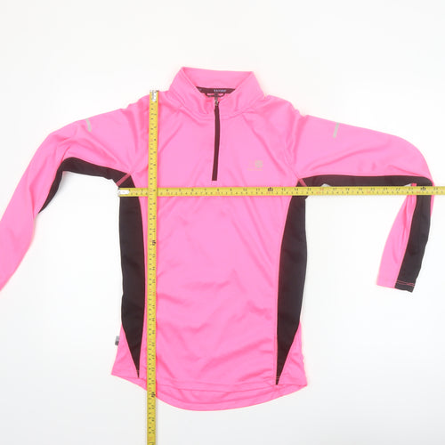 Karrimor Women's Pink Long Sleeve Running Top Size 10