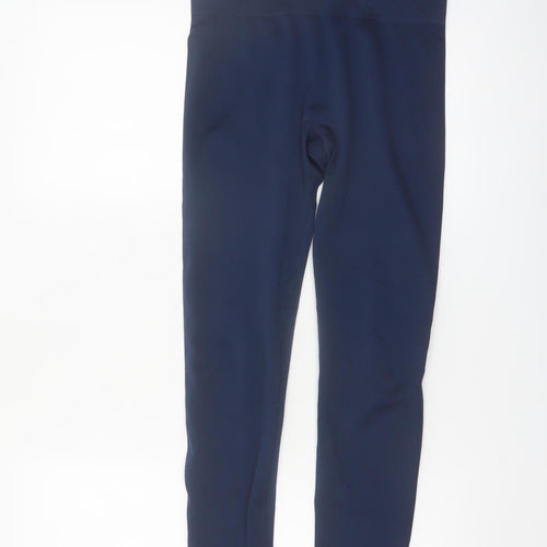 Primark Womens Blue Seamless High Waist Activewear Leggings Size S
