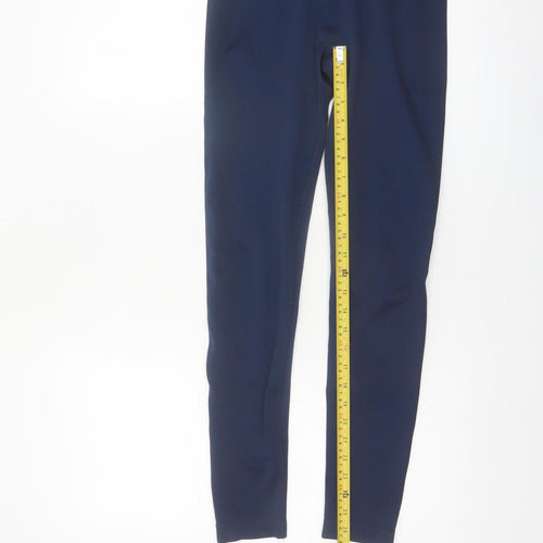 Primark Womens Blue Seamless High Waist Activewear Leggings Size S