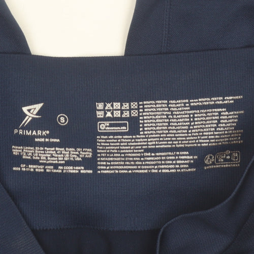 Primark Womens Blue Seamless High Waist Activewear Leggings Size S