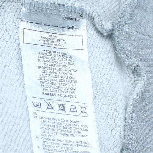 Adidas Women’s Grey Hooded Pullover Sweatshirt Size XS