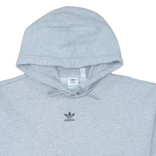 Adidas Women’s Grey Hooded Pullover Sweatshirt Size XS