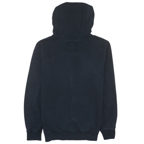 Vans Men's Black Small Full Zip Fleece Hoodie with Logo
