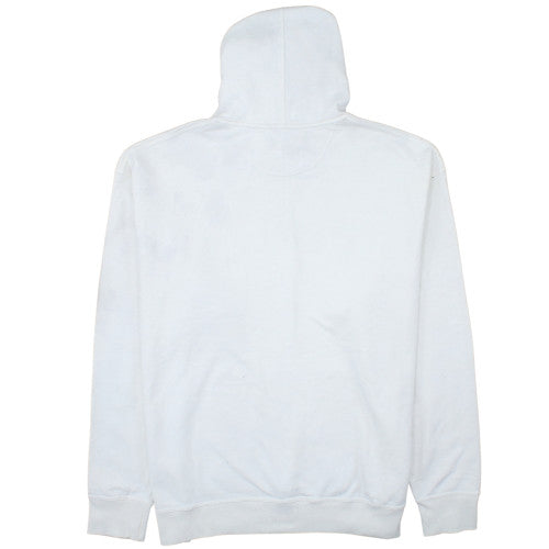 Champion Men's White 2XL Pullover Hoodie with Logo