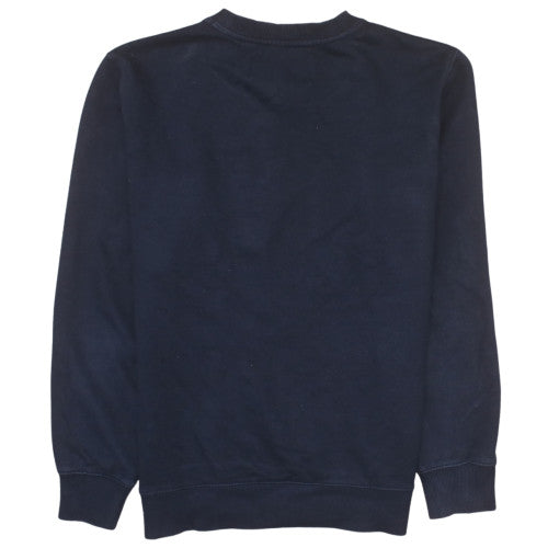 Calvin Klein Jeans Womens Navy Sweatshirt M Crew Neck Pullover