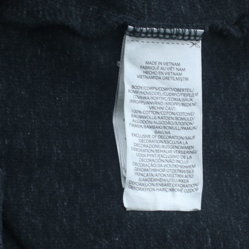 Ralph Lauren Men's Blue Cotton Half Zip Jumper Size S