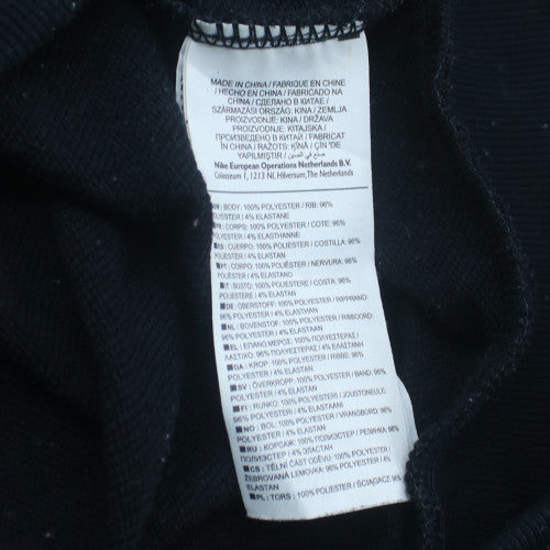 Nike Men's Black Full Zip Dri-Fit Hoodie Size M