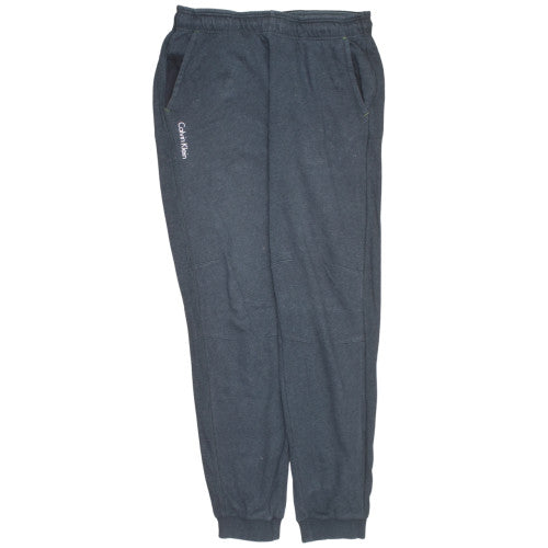 Calvin Klein Men's Black Cotton Jogger Trousers M
