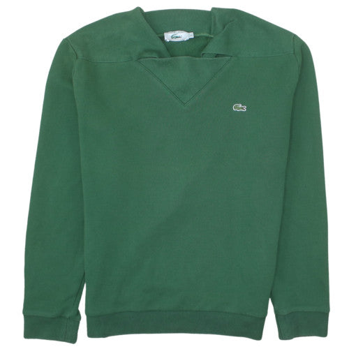 Lacoste Men's Green Pullover Sweatshirt M Logo Classic Style