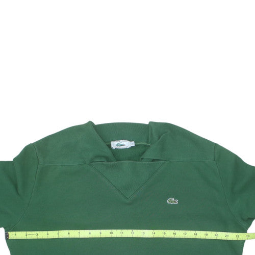 Lacoste Men's Green Pullover Sweatshirt M Logo Classic Style