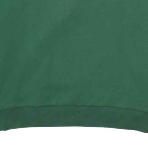 Lacoste Men's Green Pullover Sweatshirt M Logo Classic Style
