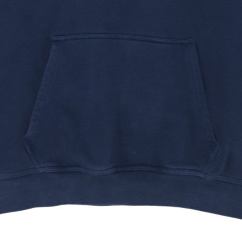 Nike Mens Navy Blue XXL Pullover Hoodie with Logo and Kangaroo Pocket