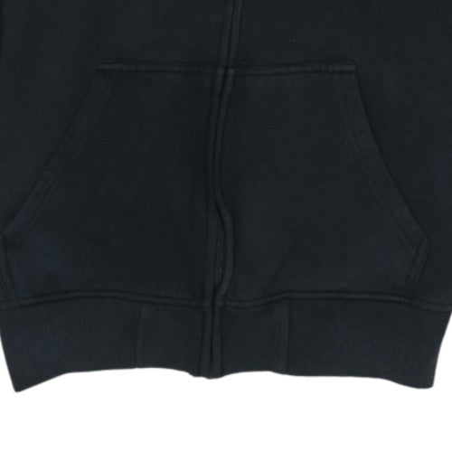 Dickies Mens Black Full Zip Hoodie Medium Regular Fit