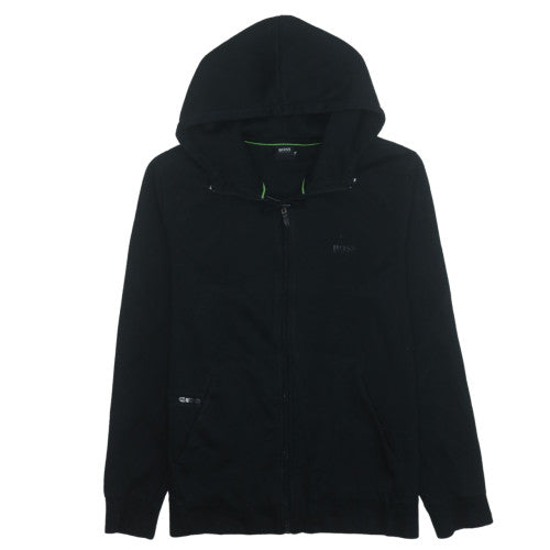Hugo Boss Men’s Black Full Zip Hoodie Size M Regular Fit