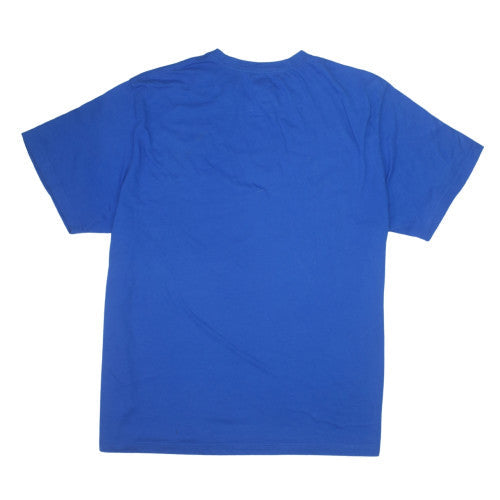 Reebok Men's Blue 3XL Graphic Logo Sports T-Shirt