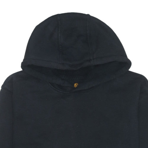 Carhartt Men's Black Pullover Hoodie Size L Heavyweight Fleece