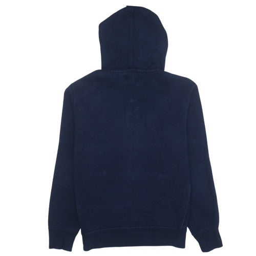 Polo Ralph Lauren Men's Navy Full Zip Hoodie Size M Cotton Blend