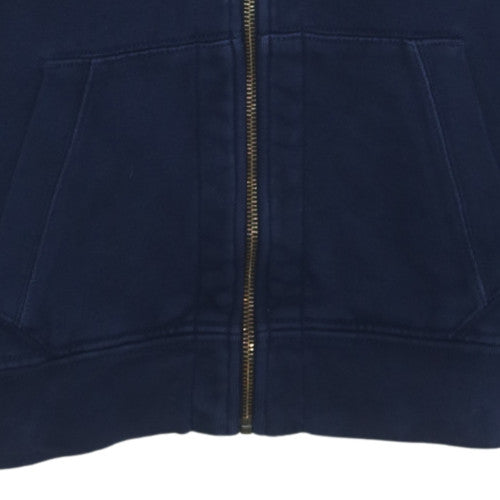 Polo Ralph Lauren Men's Navy Full Zip Hoodie Size M Cotton Blend