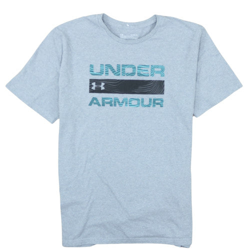 Under Armour Men's Grey XL HeatGear Short Sleeve T-Shirt