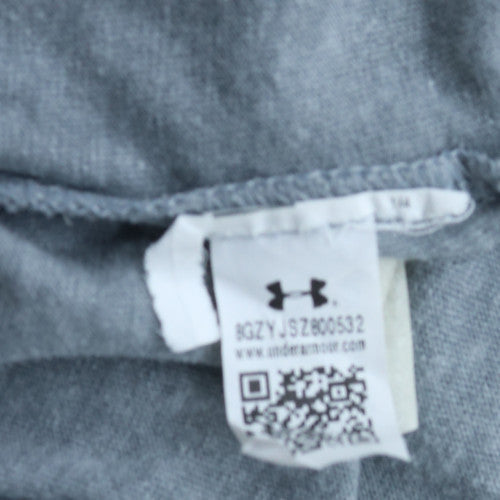 Under Armour Men's Grey XL HeatGear Short Sleeve T-Shirt