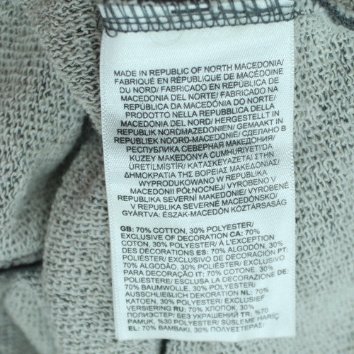 The North Face Men's Grey XL Full Zip Hoodie