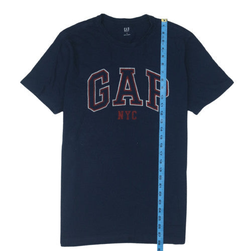 GAP Men's Blue NYC Logo Cotton Crew Neck T-Shirt Size M