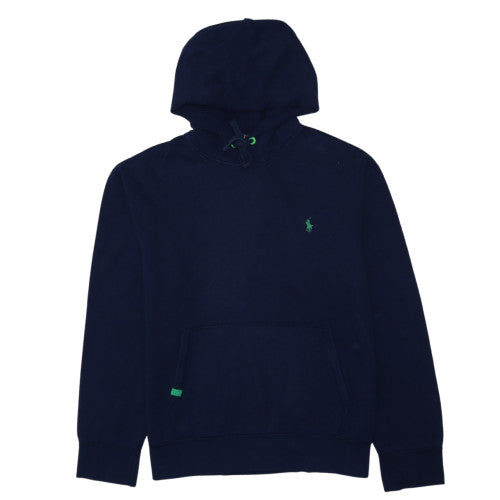Ralph Lauren Men's Blue Pullover Hoodie XL Regular Fit Fleece