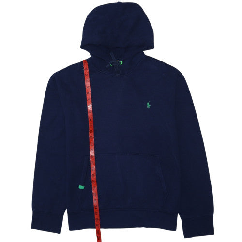 Ralph Lauren Men's Blue Pullover Hoodie XL Regular Fit Fleece