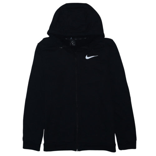Nike Men's Black Dri-Fit Full Zip Hoodie Size M Sports Jacket