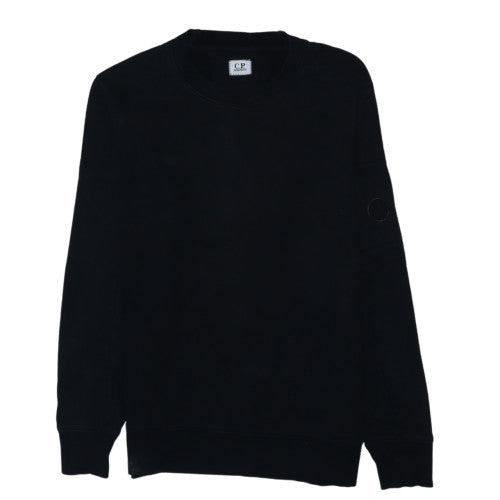 C.P. Company Mens Black Crew Neck Pullover Sweatshirt Size M